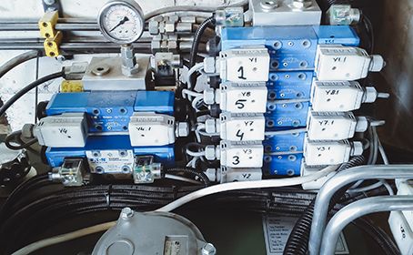 Otomatik Yan Alma Hattı Hidrolik Sistemi